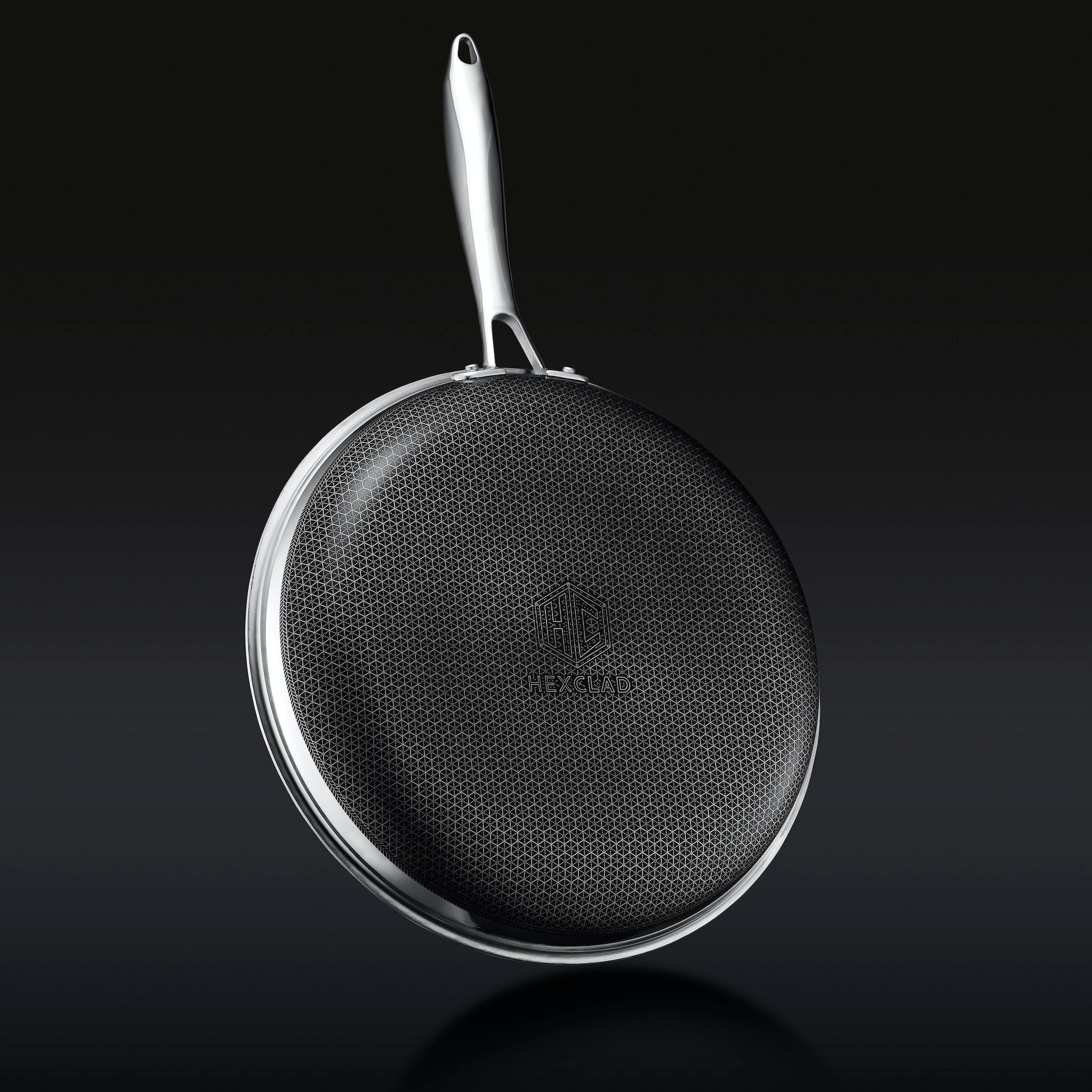 Hybrid Fry Pan with Lid, 12"